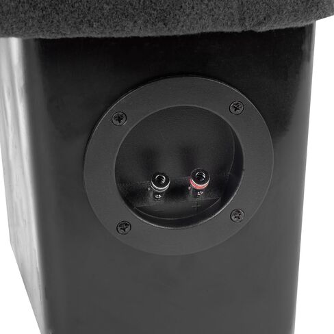 NVX UBE-GM-VETC6 Boost Box – Custom Fit 10" Sealed Subwoofer Enclosure for 2006-2013 Chevrolet Corvette C6 Coupe| Hand-Laid Fiberglass | Factory-Matched Carpet | Fits Driver’s Side Trunk in Saudi Arabia