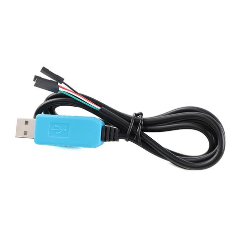5 قطع PL2303TA USB إلى كابل محول تسلسلي TTL، محول RS232 UART، مخرج 3.3 فولت 5 فولت، 1 متر in Kuwait