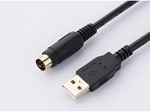 AMSAMOTION FX-USB-AW لسلسلة Mitsubishi FX1N/2N/FX3UC/FX3G كابل برجمة PLC رقاقة FTDI in Kuwait