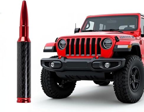 7IN Short Antenna for Jeep Wrangler All Models 2007-2026 & Jeep Gladiator 2020-2026,Truck Antenna for Jeep Wrangler Accessories Flexible Rubber Replacement Antenna(Black, 7 inch) in Saudi Arabia