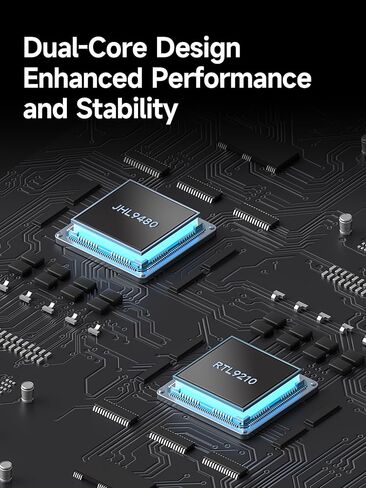 حاوية Hagibis 80 جيجابت في الثانية M.2 NVMe SSD، تبديد حرارة بدون ضوضاء من الألومنيوم والنحاس النقي متوافق مع Thunderbolt 5/4/3/USB4 V2.0 SSD خارجي يصل إلى 8 تيرابايت لمحركات أقراص NVMe 2230/2242/2260/2280 SSD in Saudi Arabia