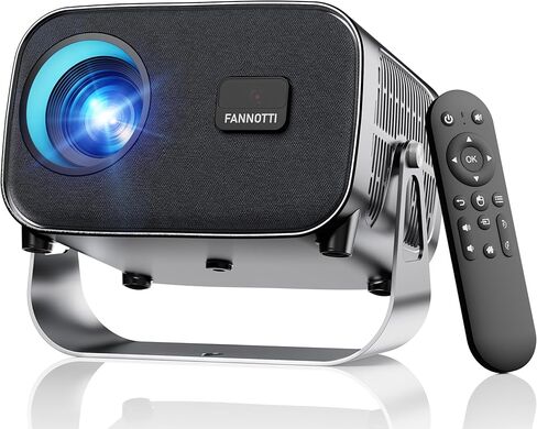 Smart Projector with WIFI and Bluetooth, 800ANSI Native 1080P Portable Projector Built-in Apps, Auto Keystone & Electric Focus Movie Projector for Home Theater Compatible with IOS/Android/HD(Gray) in Saudi Arabia
