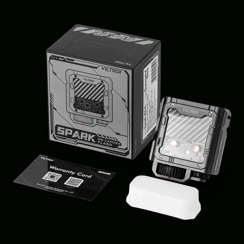 VILTROX Spark Z3 TTL Camera Flash for Sony, GN16 6500K On-Camera Flash Speedlite with 7 Power Levels, 650 Full-Power Flashes, 1s Recycle, 26Ws Output, 3.7V/1800mAh Li-ion Battery, Softbox (Gray) in Saudi Arabia