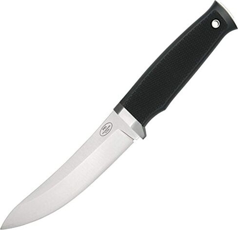 سكين Fallkniven 9001751 PHKz ذو حافة دقيقة ثابتة مع غمد Zytel، أسود in Kuwait