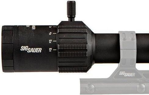 SIG SAUER Tango-MSR LPVO 1-6X24 30mm Tube F2 / المستوى البؤري الثاني Riflescope مع Hellfire مضيئة FL-6 شبكاني - متين مقاوم للماء ومضاد للضباب نطاق بندقية صيد سوداء - أغطية العدسات متضمنة in Saudi Arabia