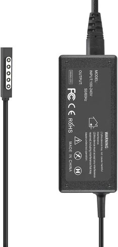 محول AC/DC متوافق مع Surface RT Windows 64GB موديل 1516 الكمبيوتر اللوحي كابل سلك إمداد الطاقة PS Wall Home شاحن البطارية الإدخال: 100-240 VAC استخدام عالمي PSU in Saudi Arabia
