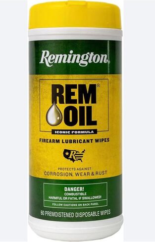 Rem Wipes Oil 60 Wipes, Rem Oil Spray 4 Oz, Rem Oil Squeeze Bottle 1 oz, 100 Pointed Cleaning Swabs in Saudi Arabia