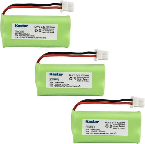 Kastar 3-Pack Battery Replacement for AT&T CL80100 CL80101 CL80111 CL80112 CL80114 CL81101 CL81201 CL81211 CL81301 CL82100 CL82101 CL82200 CL82201 CL82250 CL82251 CL82300 CL82301 CL82311 CL82350 in Saudi Arabia