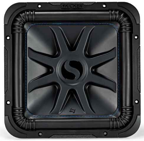 Harmony Audio Kicker (2) L7S12 حزمة صوت السيارة Solo-Baric 12 Subwoofer Square L7 Sub 44L7S122 مع مضخم صوت Harmony HA-A1500.1 ومجموعة مضخم الصوت in Kuwait