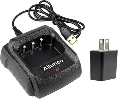 Retevis Ailunce HD1 HD2 Walkie Talkie Charger, Original Charging Base, USB-C Desktop Charger, Compatible with Ailunce HD1 HD2 Walkie Talkie and Battery(1 Pack) in Saudi Arabia