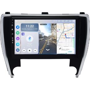 Roadanvi Android 14 6G + 128G راديو السيارة لتويوتا كامري 2015 2016 2017 Carplay اللاسلكي Android Auto Car Stereo GPS Navigation WiFi 4G LTE 10.2 "QLED Touch Screen Head Unit Bluetooth 5.2 DTS X14 in Kuwait