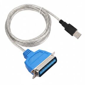 كابل طابعة متوازي USB إلى 25 دبوسًا - محول USB إلى أنثى موصل IEEE 1284 لأجهزة الكمبيوتر المحمول المكتبية التي تدعم نظام التشغيل Windows، ونظام التشغيل Linux، ونقل البيانات ثنائي الاتجاه، بطول 5 أقدام in Kuwait