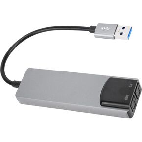 محول صوت USB 7.1 مع صوت رقمي SPDIF للكمبيوتر الشخصي فضي، التوصيل والتشغيل، مثالي لمحبي الأفلام والموسيقى in Kuwait