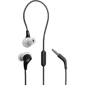 JBL Endurance Run 3 (مقبس 3.5 ملم) - سماعات رأس رياضية سلكية مزودة بتقنية FlipHook™ لأسلوب ارتداء متعدد الاستخدامات، مقاومة للغبار IP65 ومقاومة للماء، ومكالمات بدون استخدام اليدين (أسود/رمادي) in Kuwait