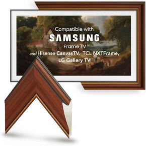 Madrit Handmade Decorative TV Frame – Compatible with Samsung Frame, Hisense CanvasTV, TCL NXTFrame and LG Gallery Style TVs (Fits 2021-2025 Frame TV, 32'') in Saudi Arabia