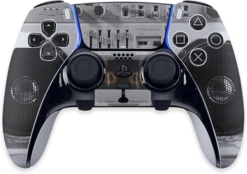 MightySkins Skin Compatible with PS5 DualSense Edge Controller - Booming Box | Protective, Durable, and Unique Vinyl Decal wrap Cover | Easy to Apply & Change Styles | Made in The USA in Saudi Arabia
