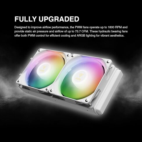 GAMDIAS Aura GL240 Digital AIO PC CPU Liquid Cooler in Saudi Arabia