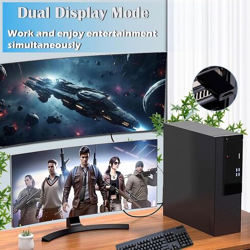 4K DisplayPort to HDMI Converter, 4-Pack Gold Plated DP Male to HDMI Female Adapter Connector, Uni-Directional Adapter Supports 4K UHD 3840x2160@30Hz, for Laptop PC Monitor TV Projector in Saudi Arabia