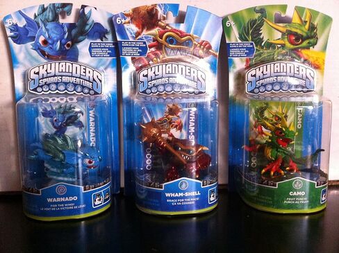 حزمة شخصيات Skylanders Bundle: Wham-shell، Camo، Warnado in Kuwait