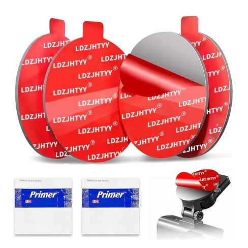 8PCS Heat Resistant Double Sided Tape, Rectangle Double Sided Adhesive Pads, 2.8 * 1.4 in Tape Double Sided Heavy Duty, Waterproof Sticky Pads for Car, Home Decor & Outdoor Use in Saudi Arabia