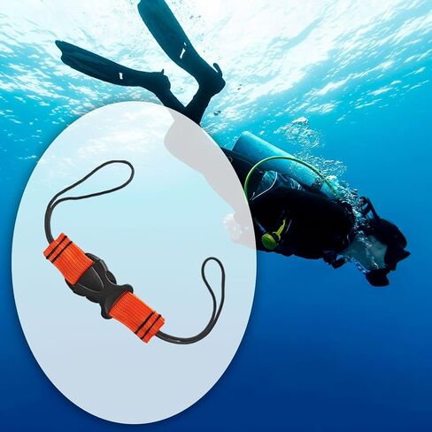 Scuba Diving Lanyard Underwater Camera Quick Release Buckle Heavy Duty Strap Polyester Nylon Construction Suitable for Outdoor Climb in Saudi Arabia