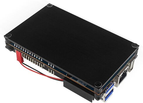 ZEZEFUFU Aluminum Case with Fan Active Passive Cooling Radiator Heatsink for Orange Pi 5 in Saudi Arabia
