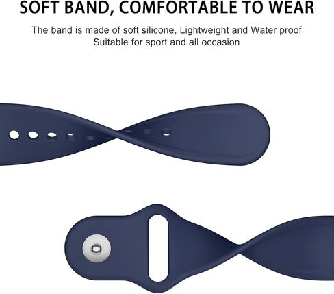 6 Pack for Fitbit Charge 6 Bands/Fitbit Charge 5 Band Women Men, Soft Silicone Waterproof Adjustable Sport Replacement Wristband Strap Compatible with Fitbit Charge 6 / Charge 5 Fitness Trackesr in Saudi Arabia
