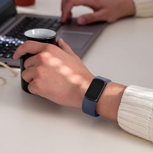 6 Pack for Fitbit Charge 6 Bands/Fitbit Charge 5 Band Women Men, Soft Silicone Waterproof Adjustable Sport Replacement Wristband Strap Compatible with Fitbit Charge 6 / Charge 5 Fitness Trackesr in Saudi Arabia