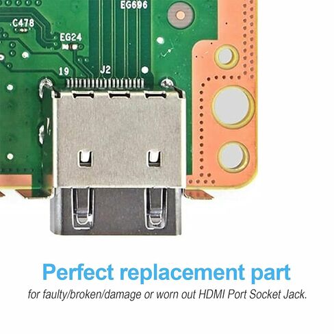 CHICHIYANG Spare Metal Replacement Game Console HDMI Port Parts For Xbox Series X in Saudi Arabia