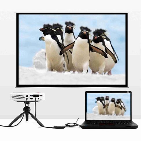 DisplayPort to VGA Cable Converter Adapter, Active Video Converter Cord, Source Converter Cable for Video Data Transmission in Saudi Arabia