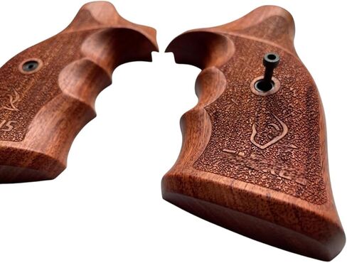 New Padauk Wood Grips Compatible with Taurrus Tracker/Judge 17 44 415 425 450 617 627 692 Rough Texture Engraved #Track03 in Saudi Arabia