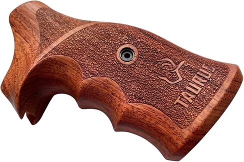 New Padauk Wood Grips Compatible with Taurrus Tracker/Judge 17 44 415 425 450 617 627 692 Rough Texture Engraved #Track03 in Saudi Arabia