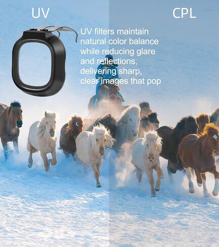 UV Filter for DJI Neo 2 Drone, HD Optical Glass Snap-On Lens Protector, Gimbal Safe, Reduce Glare & Enhance Contrast for Aerial Camera in Saudi Arabia