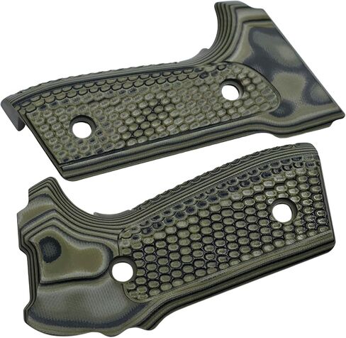 مقبض Hogue Piranha Scale G10 لـ SIG Sauer P228 وP229، G-Mascus Green - 28138 in Saudi Arabia