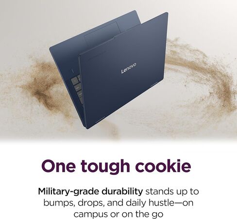 Lenovo Chromebook Plus 2-in-1 - Lightweight Laptop - Google Gemini - Intel® N355 CPU - 14" WUXGA IPS Touchscreen Display - 8GB RAM - 256GB UFS Storage - Integrated Intel® Graphics - Fingerprint reader in Saudi Arabia