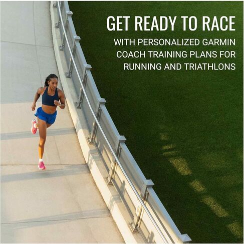 ساعة Garmin Forerunner 570 الذكية للجري مقاس 42 مم بنظام تحديد المواقع العالمي (حزام رمادي/أسود) مع حامل وكابل شحن وشاحن سيارة (3 قطع) in Kuwait