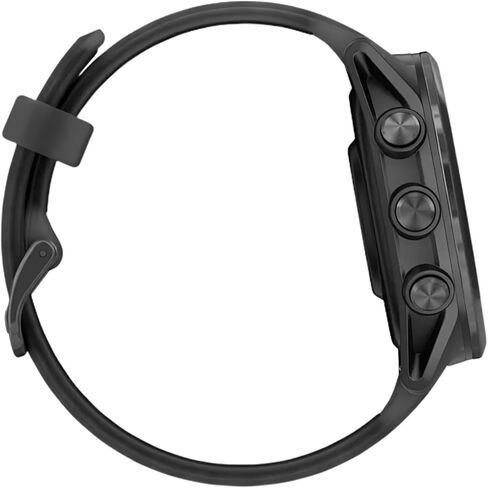 ساعة Garmin Forerunner 570 الذكية للجري مقاس 42 مم بنظام تحديد المواقع العالمي (حزام رمادي/أسود) مع حامل وكابل شحن وشاحن سيارة (3 قطع) in Kuwait