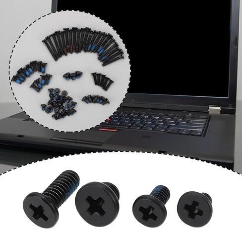 ECSiNG Replacement Laptop Screw Set Kit Compatible with Lenovo ThinkPad T520 T530 W520 W530 Notebook Repair Screws Assortment in Saudi Arabia