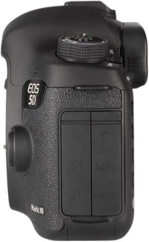 Canon EOS 5D Mark III Full Frame DSLR Camera Body 22.3MP Professional Camera (5260B002) + Photo Software + 64GB Memory Card + Flash + More (14pc Bundle) in Saudi Arabia