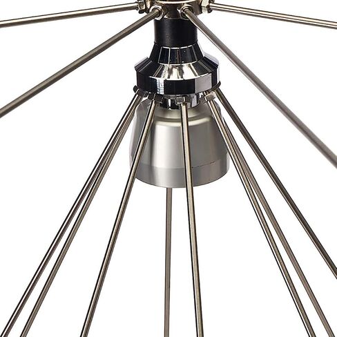Outdoor Police Scanner Antenna for House, 2m 70cm GMRS Discone Antennas for Scanner Ham Radio, Good for CB FM HF SDR adsb 978/ 1090MHZ VHF UHF, Longer Range, 25-3000MHz/ UHF Female in Saudi Arabia