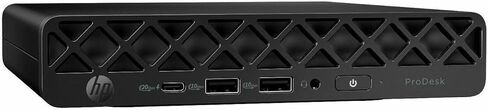 HP ProDesk 4 G1i Mini PC Desktop Computer - Intel Core Ultra 5 235T - 16 GB DDR5 SDRAM - 512 GB SSD - Jack Black - Intel Q870 Chip - Windows 11 Pro - English Keyboard - IEEE 802.11ax Wireless LAN in Saudi Arabia