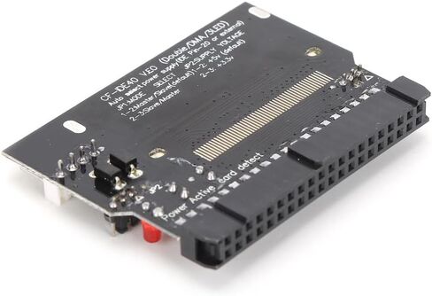محول CF إلى IDE 40 Pin Female Interface - قارئ بطاقة فلاش مدمج لمحركات الأقراص من النوع I/II/Micro، مدخل طاقة 5 فولت in Saudi Arabia