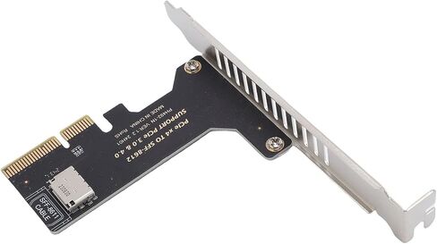 بطاقة محول PCIe 4.0 X4 إلى Oculink SFF-8611/8612، بطاقة توسيع 64 جيجابت في الثانية U.2 NVMe SSD مع دعامة 80 مم/120 مم، متوافقة مع PCIe 3.0/2.0 لنظام التشغيل Linux OS X in Saudi Arabia