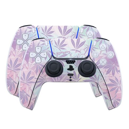 Skin Compatible with PlayStation 5 PS5 Controller (2 Pack) - Night Sky - Premium 3M Vinyl Protective Wrap Decal Cover - Easy to Apply | Crafted in The USA by MightySkins in Saudi Arabia