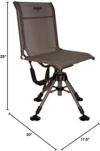 Rogers RG Tough Hunter 360 Swivel Seat in Brown in Saudi Arabia