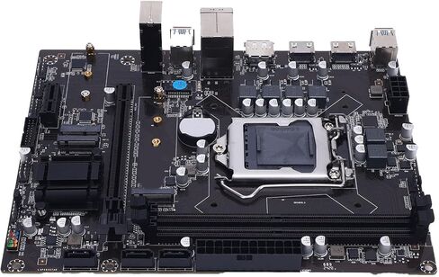 اللوحة الأم للألعاب ASHATA، اللوحة الأم ATX LGA 1200 DDR4، M.2 Serial ATA3.0x3 PCIe 4 WiFi LAN تدعم معالج Core I9 I7 I5 I3 من الجيل العاشر in Kuwait