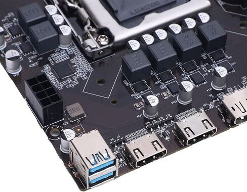 اللوحة الأم للألعاب ASHATA، اللوحة الأم ATX LGA 1200 DDR4، M.2 Serial ATA3.0x3 PCIe 4 WiFi LAN تدعم معالج Core I9 I7 I5 I3 من الجيل العاشر in Kuwait
