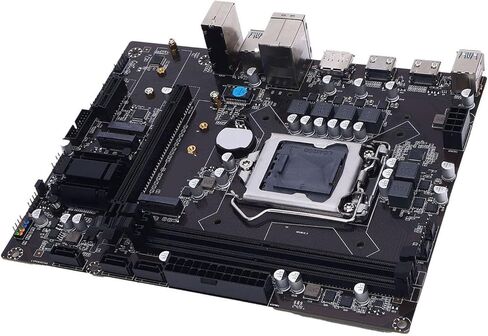اللوحة الأم للألعاب ASHATA، اللوحة الأم ATX LGA 1200 DDR4، M.2 Serial ATA3.0x3 PCIe 4 WiFi LAN تدعم معالج Core I9 I7 I5 I3 من الجيل العاشر in Kuwait