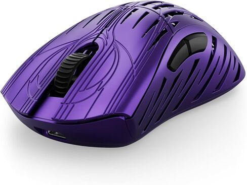 PWNAGE Stormbreaker Magnesium Gaming Mouse V3 – Nyomi Purple Limited Edition, Ultra-Light Ergonomic Wireless Mouse, 8K Polling, 36K DPI Xero Sensor, Adjustable Sensor Position, Pro FPS Mouse in Saudi Arabia