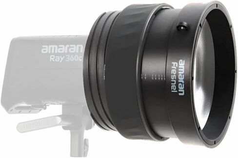 Amaran Fresnel Light Modifier مع شعاع قابل للتعديل 4 أبواب الحظيرة لـ Amaran Ray 360c و660c Halo 600x 300x وBig Bowens Mount LED Light in Saudi Arabia